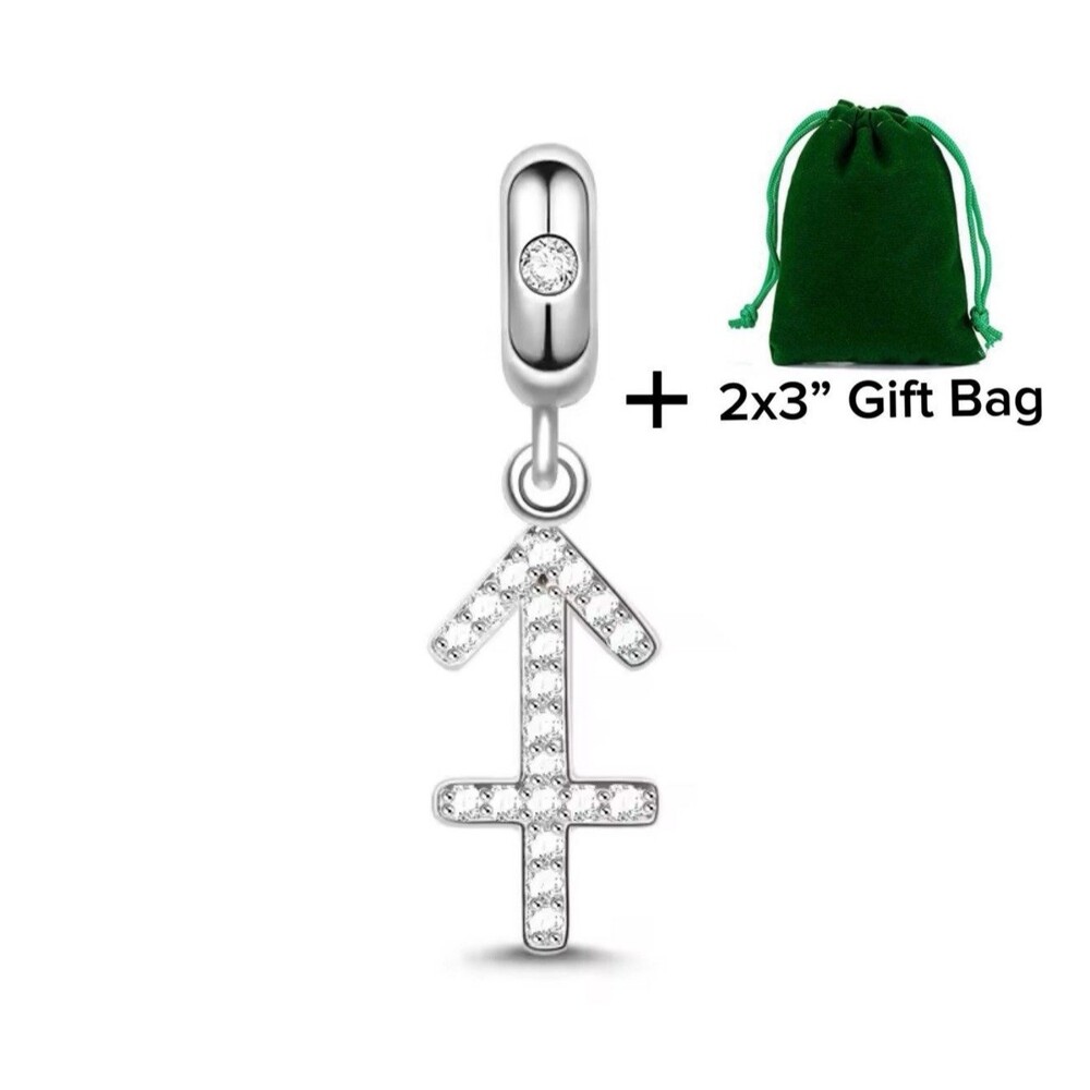 Sagittarius Zodiac Dangle Charm | 925 Silver | Brand New